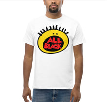 Load image into Gallery viewer, 'ALL BLACK' (unisex) white shirt